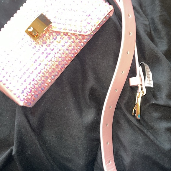 Pink Rhinestone Fanny Pack - Picture 3 of 7